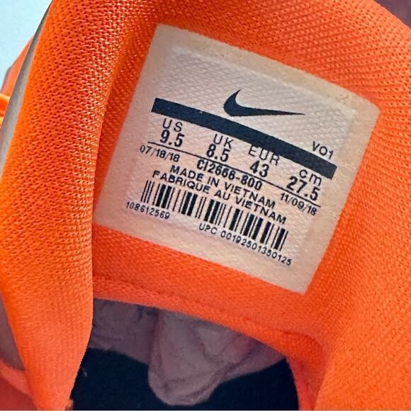 Nike PG 3 x NASA Armstrong Building 703 2018‎ Men\'s 9.5 Orange C12666-800 main image 8